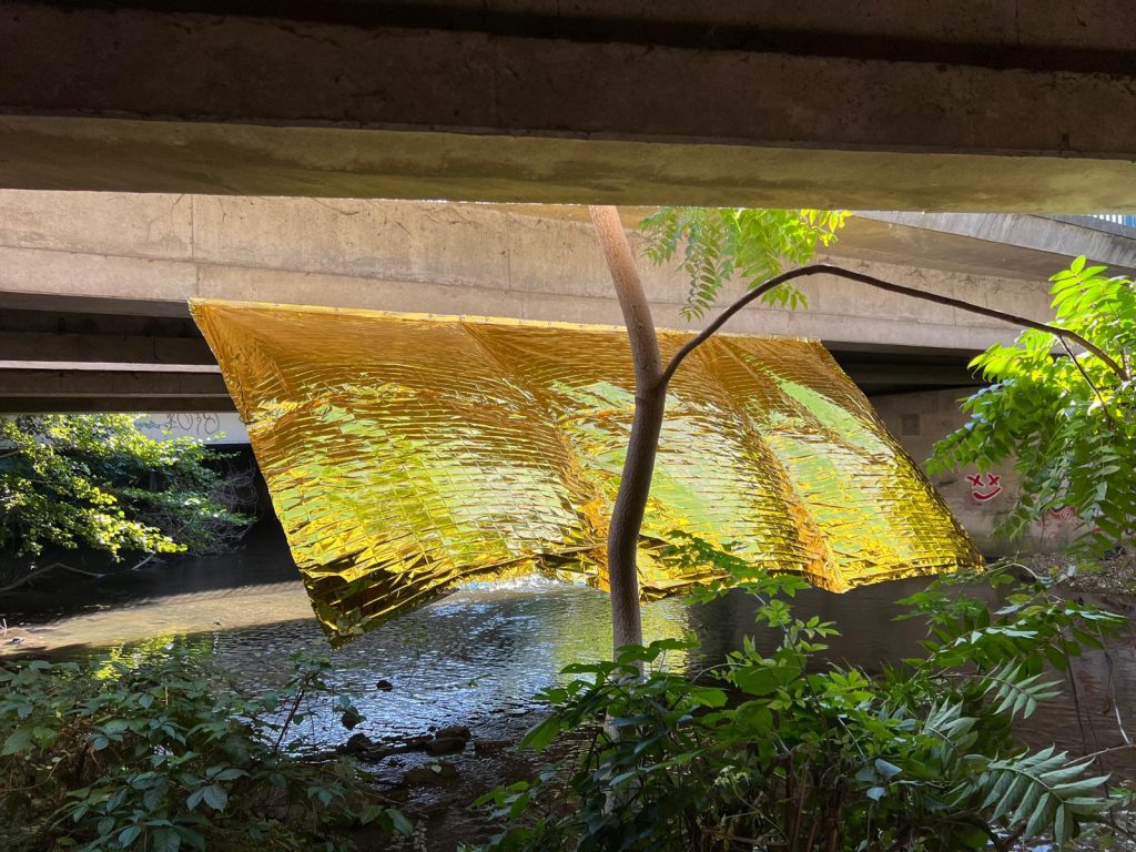 Photo de l'œuvre Floue d'Etienne Rey
Version dorée