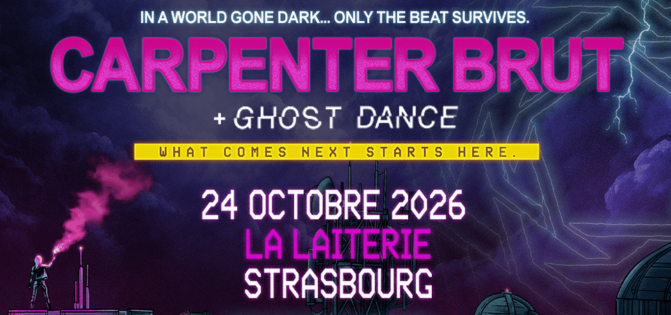 Carpenter Brut — La Laiterie