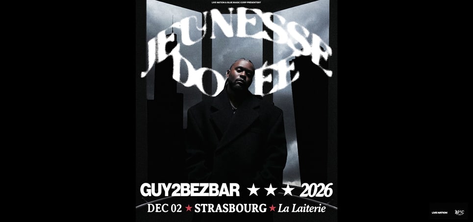 Guy2bezbar en concert à La Laiterie le Mer 2 déc