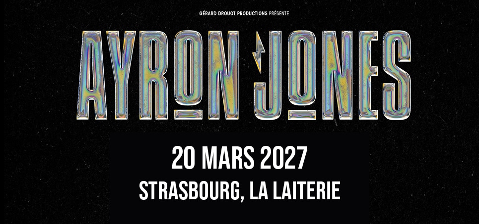 Affiche Ayron Jones en concert à La Laiterie