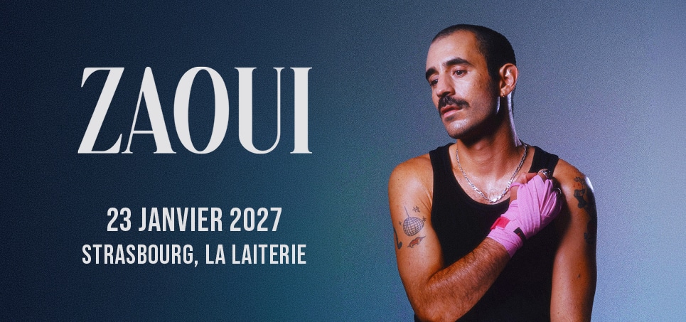 Zaoui en concert à La Laiterie le Sam 23 jan
