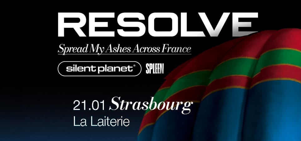 Resolve en concert à La Laiterie le Jeu 21 jan