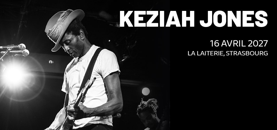 Affiche Keziah Jones en concert à La Laiterie