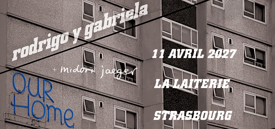 Affiche Rodrigo y Gabriela en concert à La Laiterie