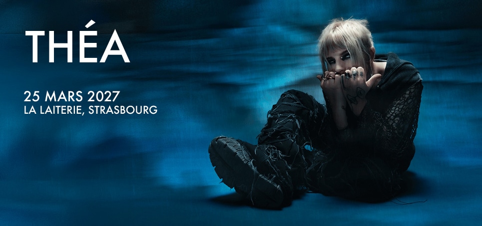 Affiche Théa en concert à La Laiterie