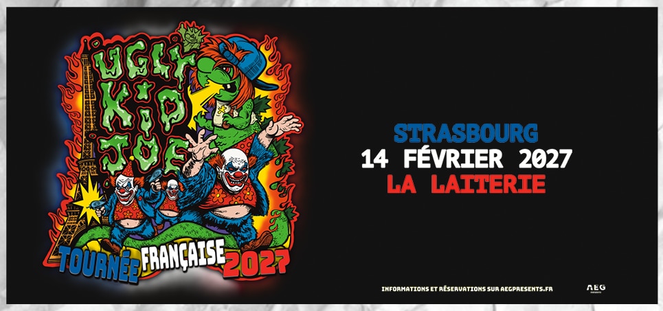 Affiche Ugly Kid Joe en concert à La Laiterie