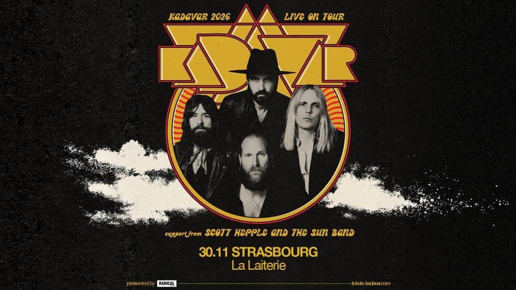 Kadavar en concert à La Laiterie le Lun 30 nov