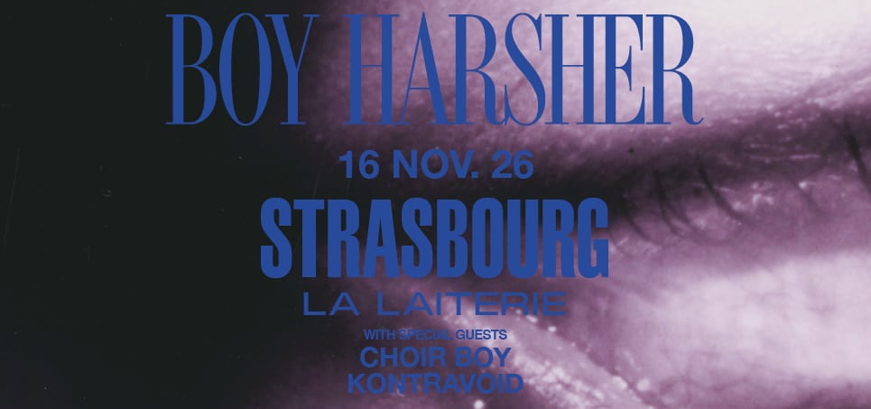 Boy Harsher en concert à La Laiterie le Lun 16 nov