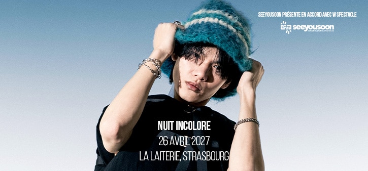 Affiche Nuit Incolore en concert à La Laiterie