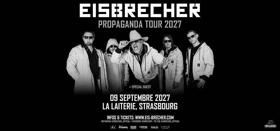 Affiche Eisbrecher en concert à La Laiterie